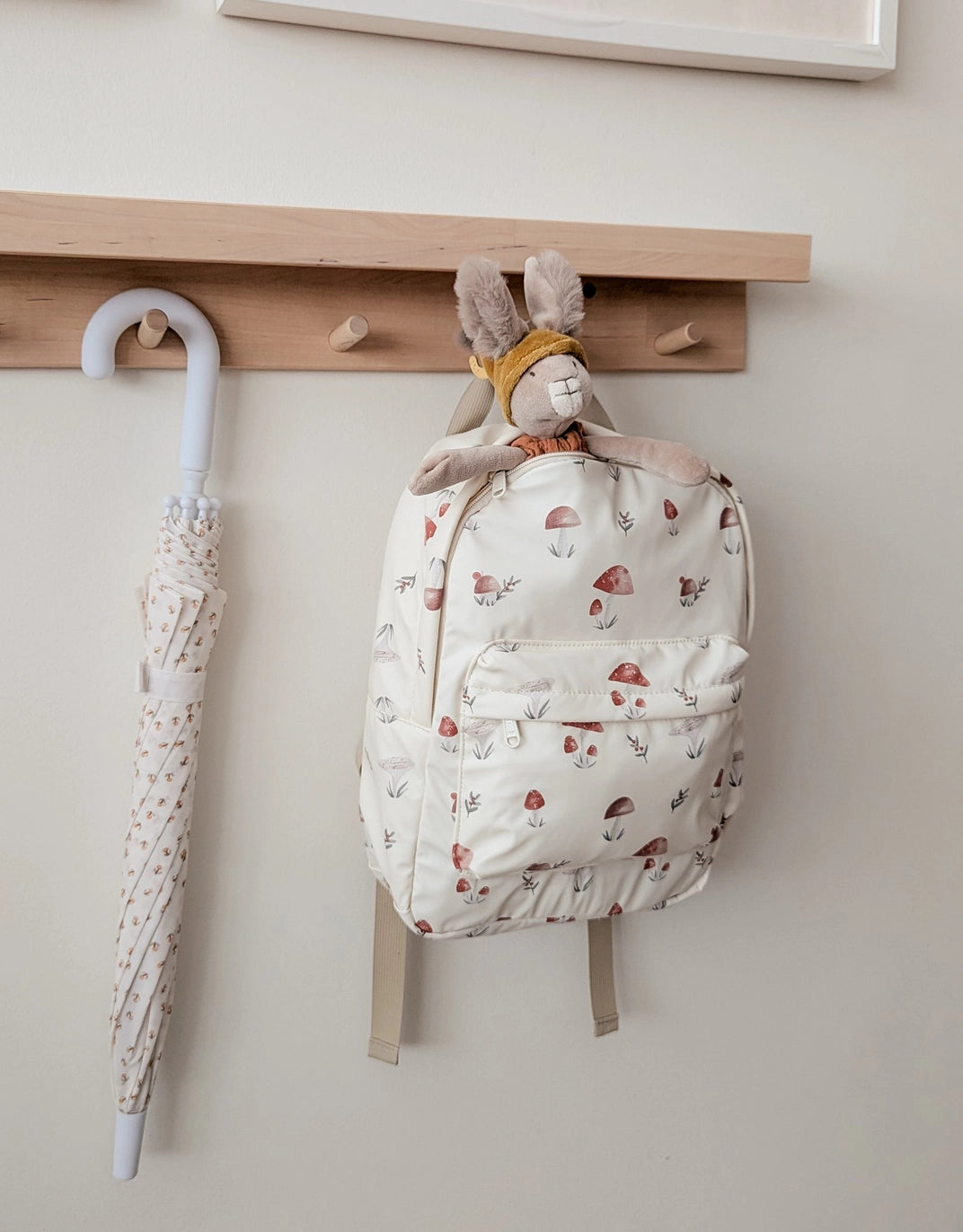Waterproof Kids' Backpack - Mushroom