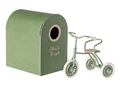 Abri à tricycle, Mouse - Green