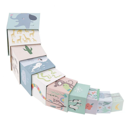 Animals Nesting Cubes by Sarah Betz