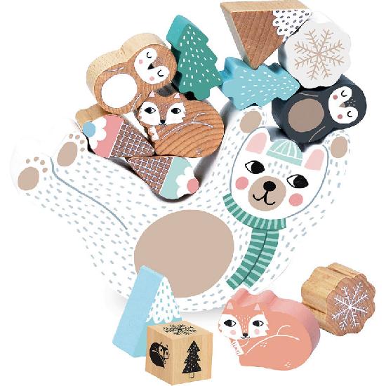 Bear Balancing Game by Michelle Carlslund