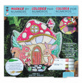 Marker By Number Garden Stone Mushroom