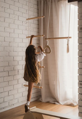 Climbing Ladder - Beechwood & Birchwood Kids Activity Ladder
