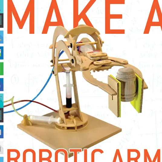 Robotic Arm - Wooden Engineering Model Building Kit