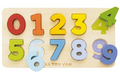 Counting Wooden Numbers Shape Sorter