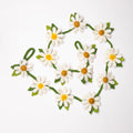 Felt Daisy Garland