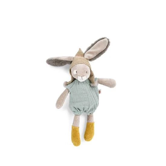 Trois Petits Lapins - Sage Rabbit Little Soft Toy