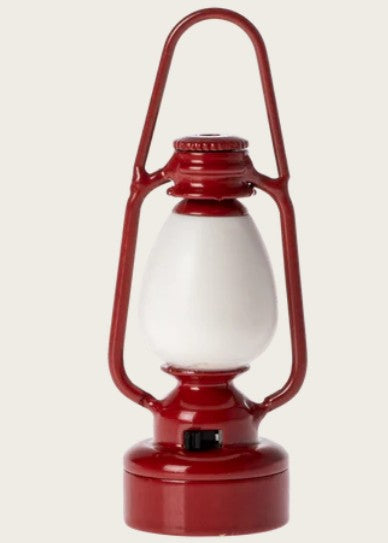 Maileg Vintage lantern, mouse - red