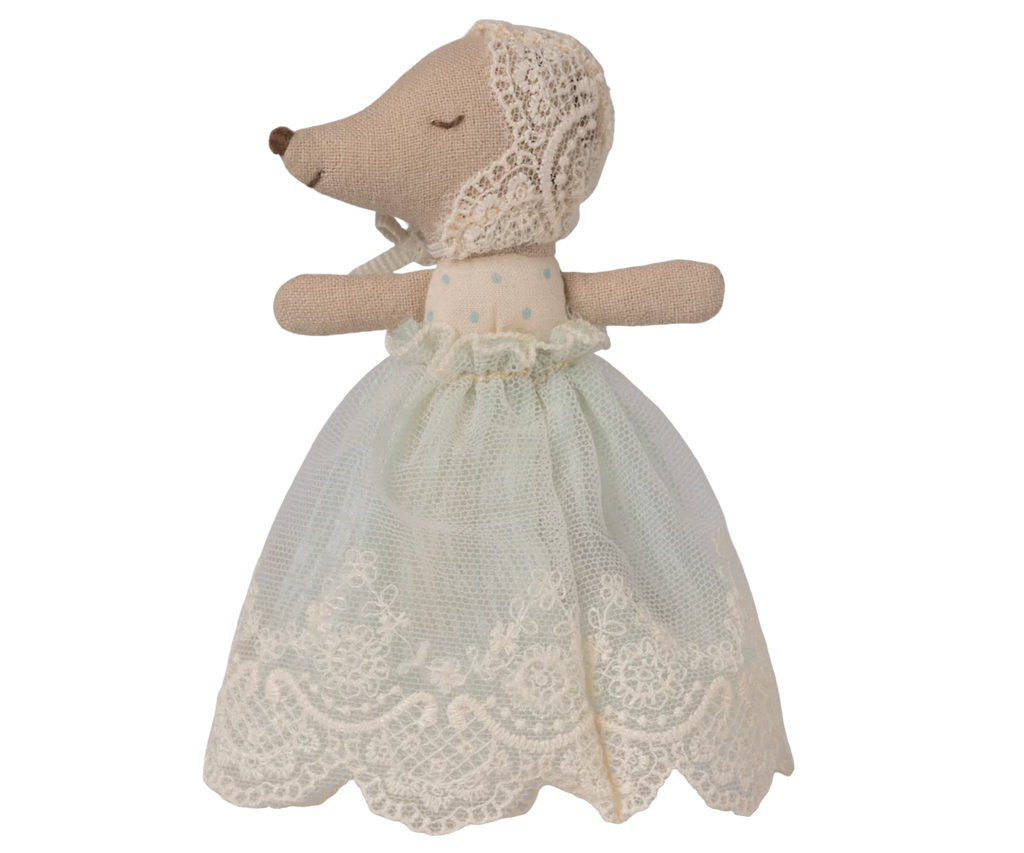 Maileg Baby mouse in gown
