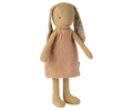 Maileg Bunny, Size 1 - Cream yellow - Knitted Dress