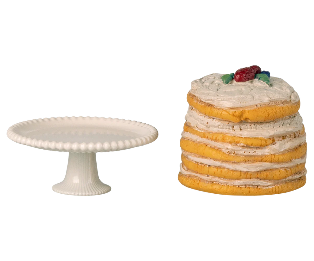 Maileg Mouse Party Cake and Stand