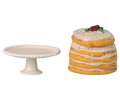 PREORDER Maileg Party cake and cake stand, Mouse