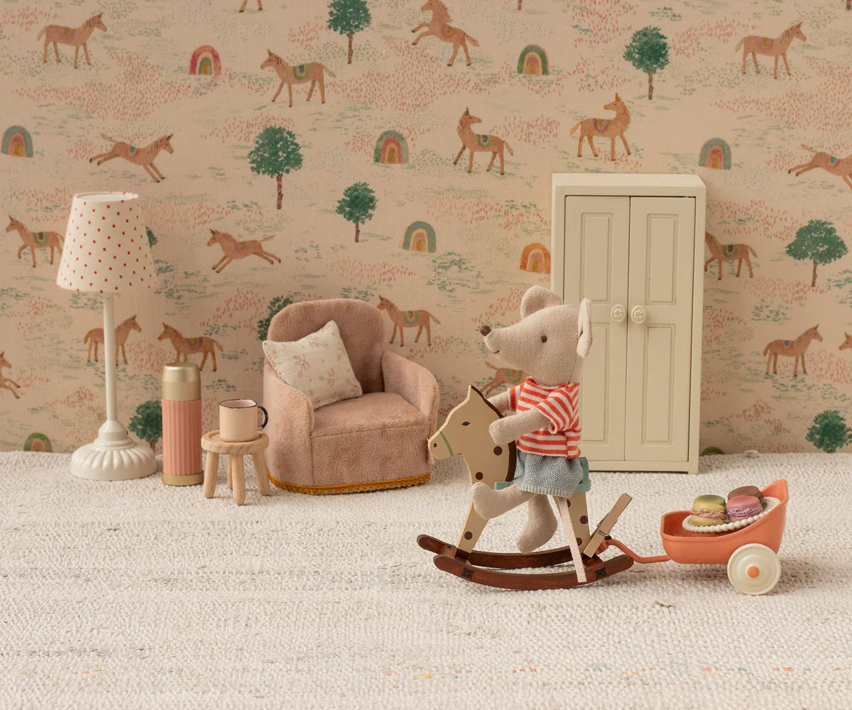 Maileg Rocking horse, Mouse
