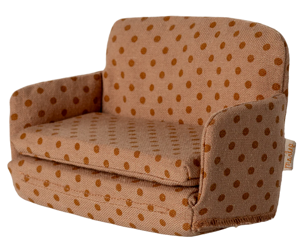Maileg Sofa bed, Mouse - Dots