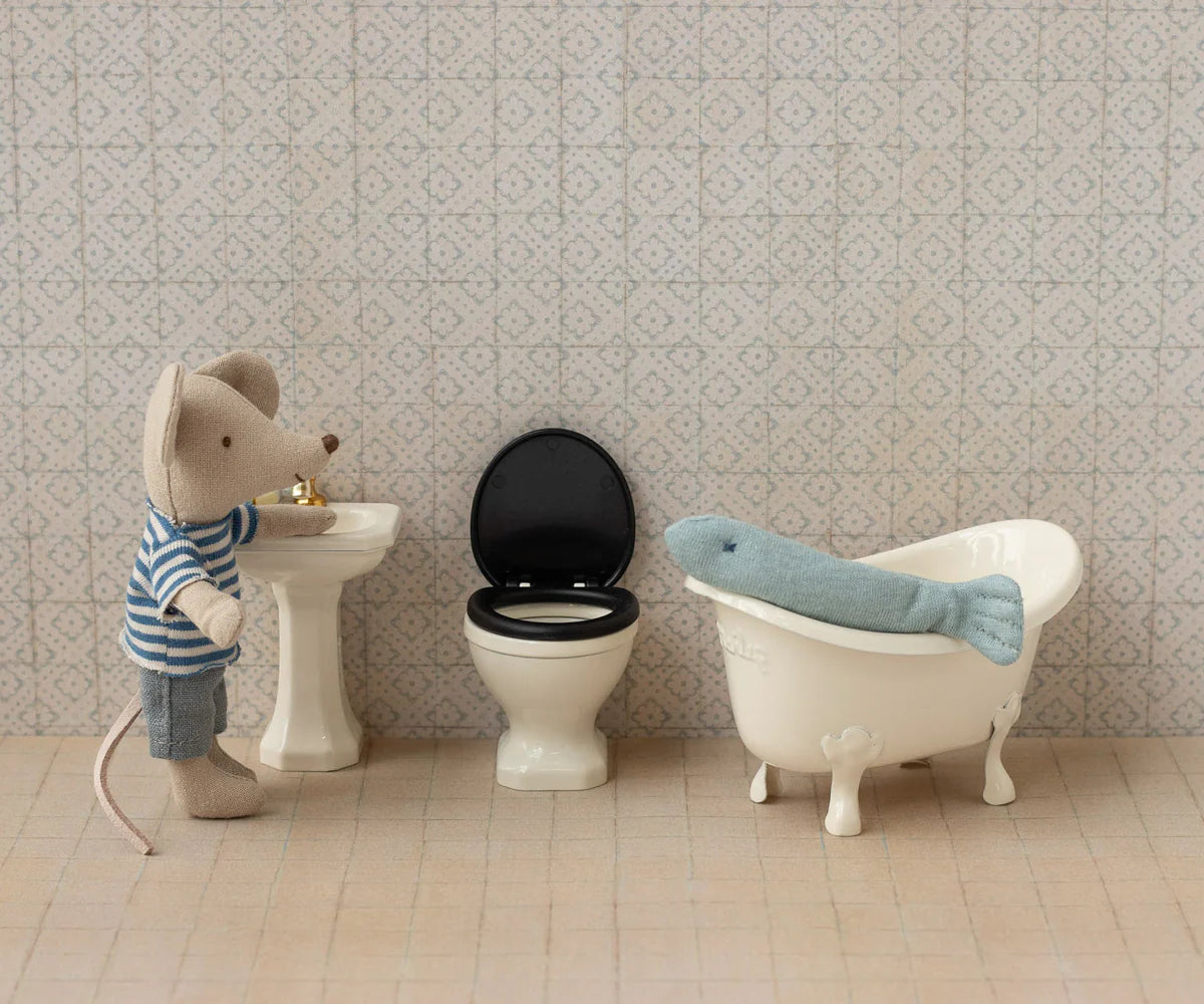 Maileg Bathroom sink, Mouse
