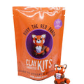 Red Panda DIY Polymer Clay Kit | Ruby the Red Panda with Boba Tea Figurine