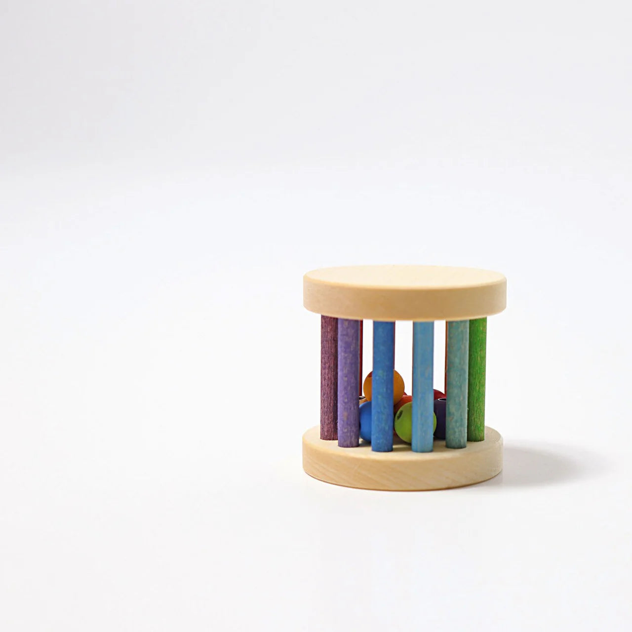 Mini Rolling Wheel with Bells (Rainbow)