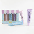 Oh Flossy Natural Lip Gloss Set for Kids | Strawberry, Cotton Candy & Grape
