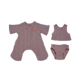 Dinkum Dolls Pointelle PJ Set - Lavender
