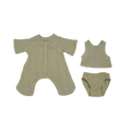 Dinkum Dolls Pointelle PJ Set - Sage