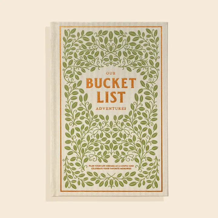 Our Bucket List Adventures: A Guided Journal for Couples