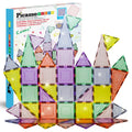PicassoTiles 48pc Glitter Magnetic Tile Building Set