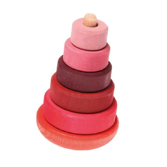 Pink Wobbly Stacking Tower