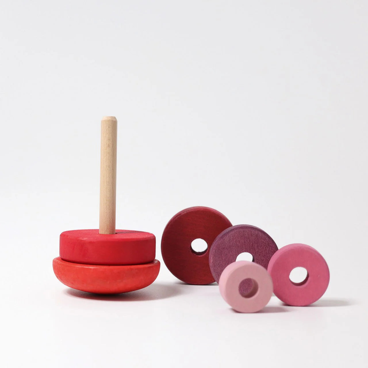 Pink Wobbly Stacking Tower