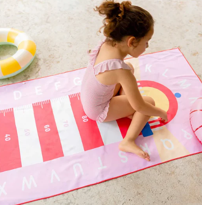 Play Towel Microfiber Game & Graphic Design, Convertible Cape