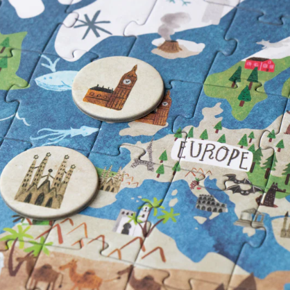 Puzzle - Discover the World