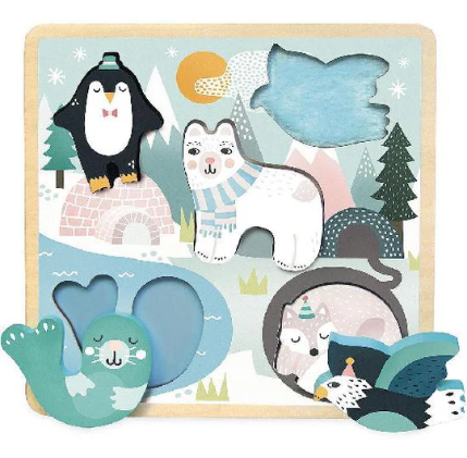 Puzzle, ice touch and feel by Michelle Carlslund