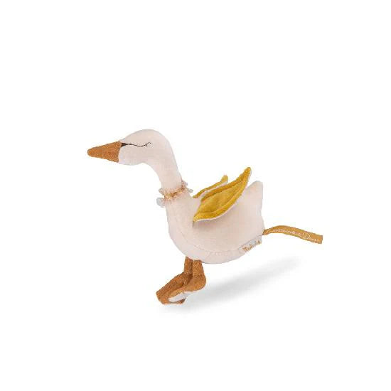 Swan Rattle with Gold Wings - Pettie Ecole de Danse