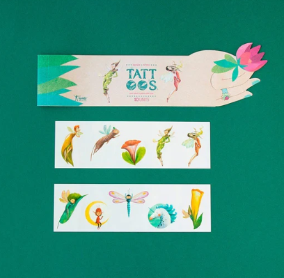 Magique Fairy Tattoos - 10 Non-Toxic Removable Designs