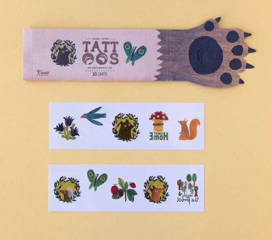 Nature Tattoos - 10 Non-Toxic Removable Designs