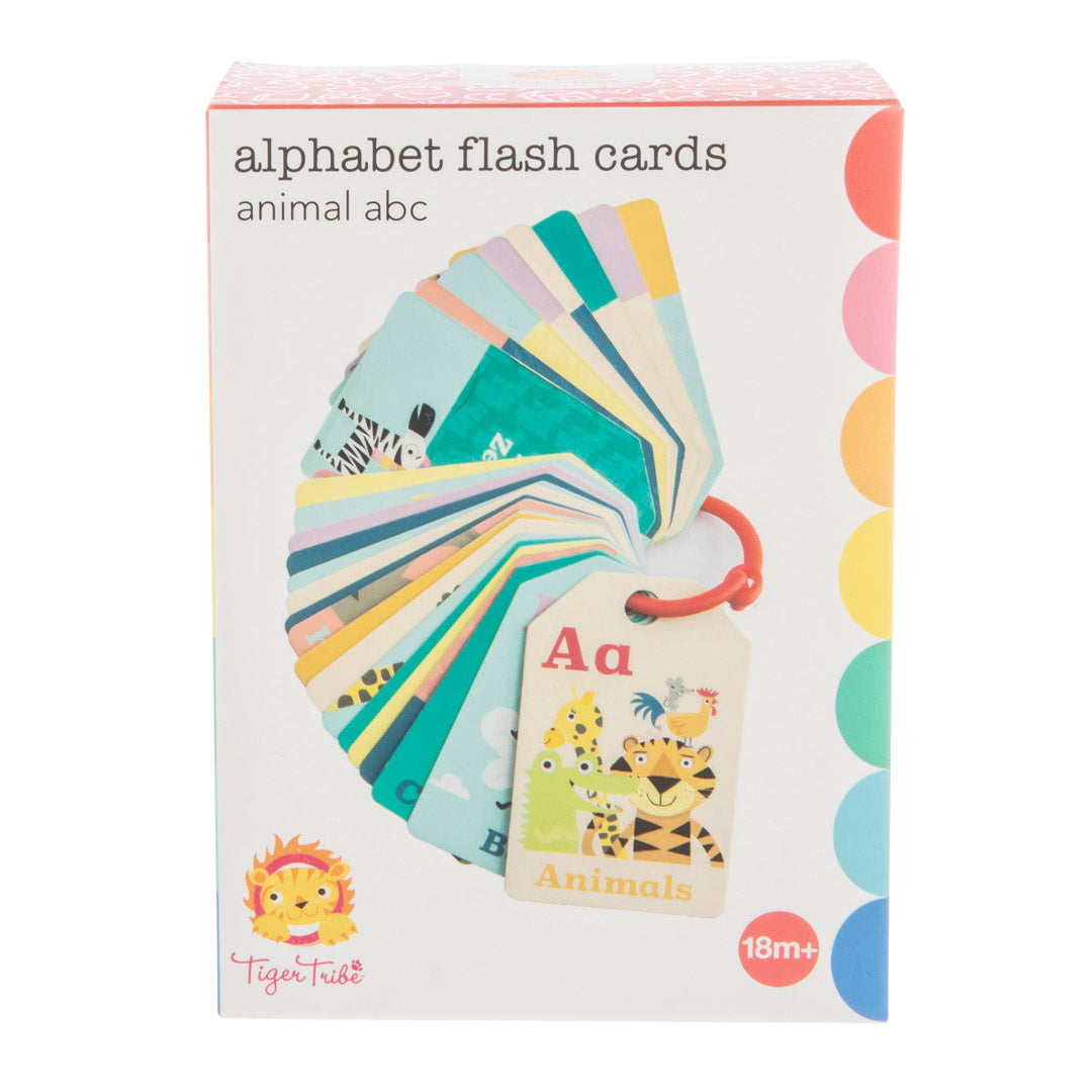 Animal ABC Flash Card Set