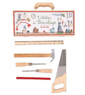 Small Tool Box Set - Wooden DIY Workshop Kit