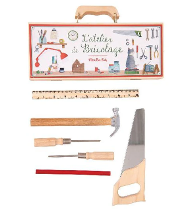 Small Tool Box Set - Wooden DIY Workshop Kit