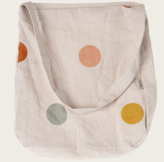 Maileg Tote bag , multi dots - one strap