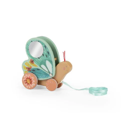 Trois Petits Lapins - Pull-along Butterfly