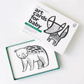 Art Cards for Baby – Woodland Animals | High-Contrast Infant Flash Cards