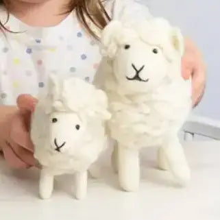 Small Woolly White Sheep