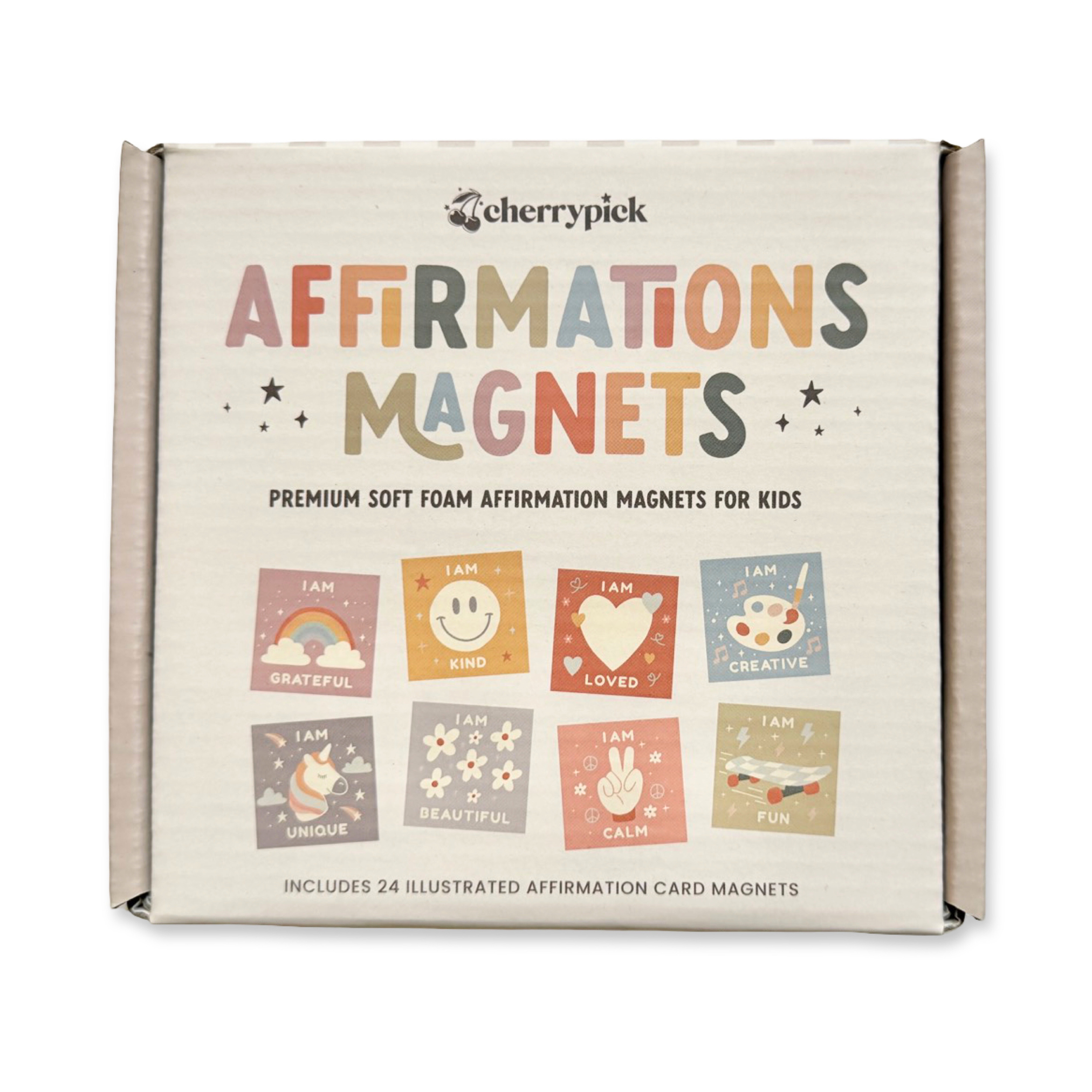 Affirmation Magnets - Soft Foam Magnetic Set