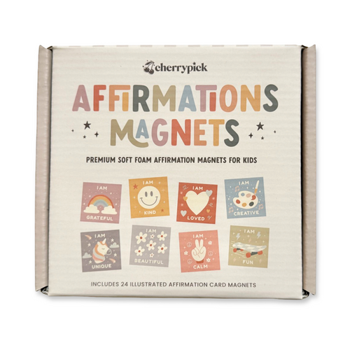 Affirmation Magnets - Soft Foam Magnetic Set