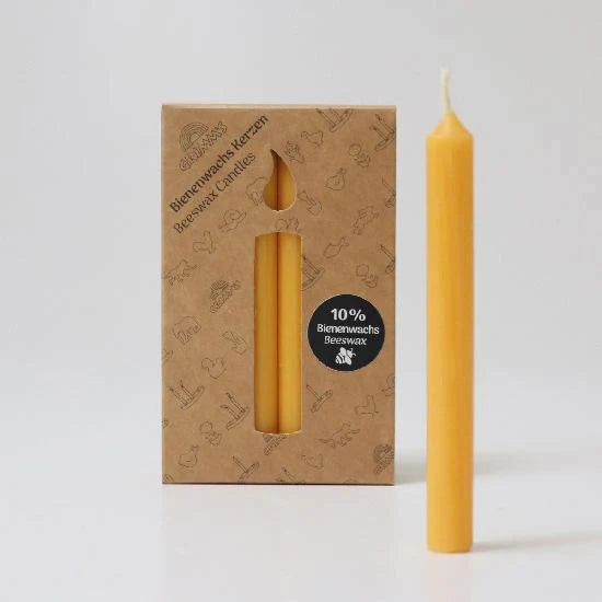 Amber 10% Beeswax Candles for Celebration Ring (12 pieces)