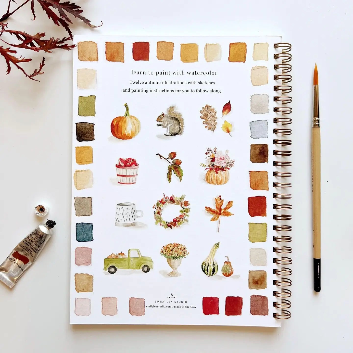 Autumn Watercolour Workbook