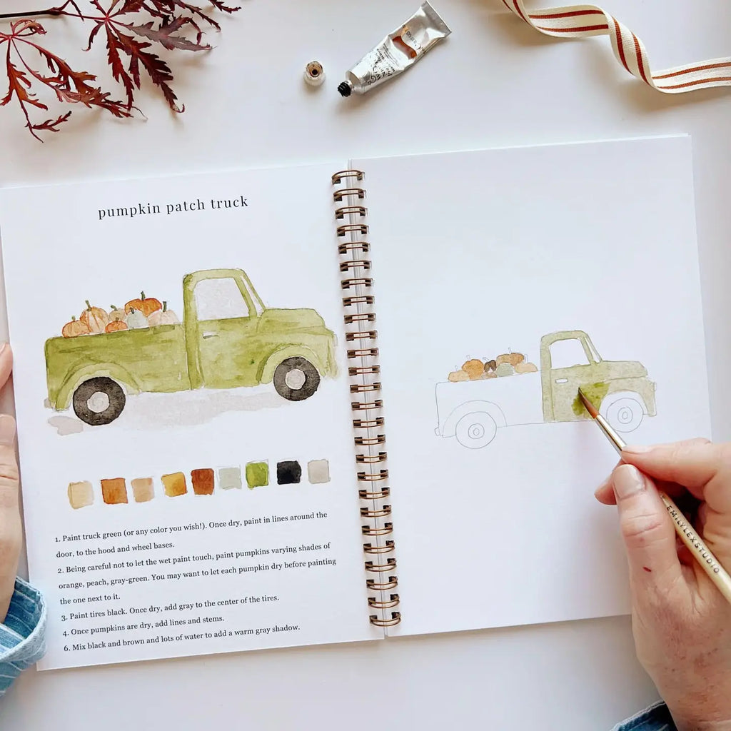Autumn Watercolour Workbook