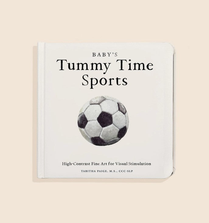 Baby Tummy Time Sports Book