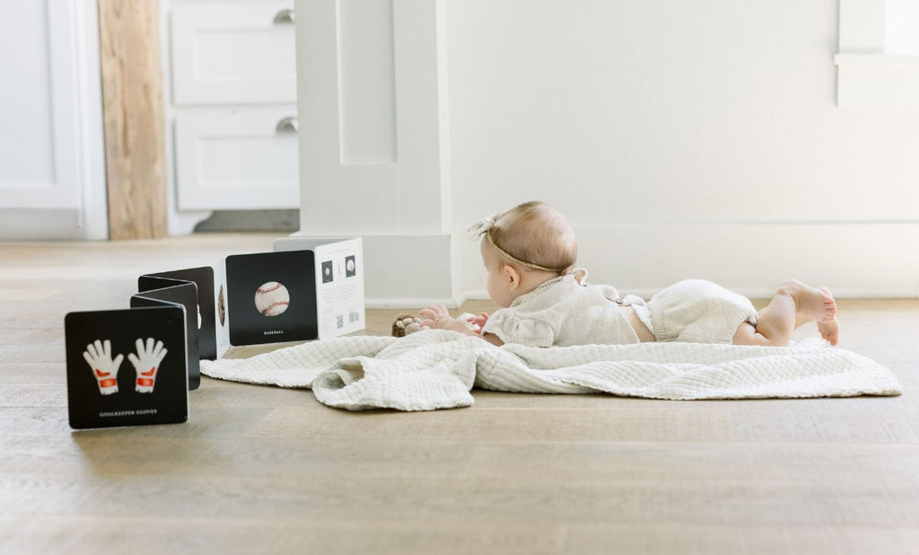Baby Tummy Time Sports Book