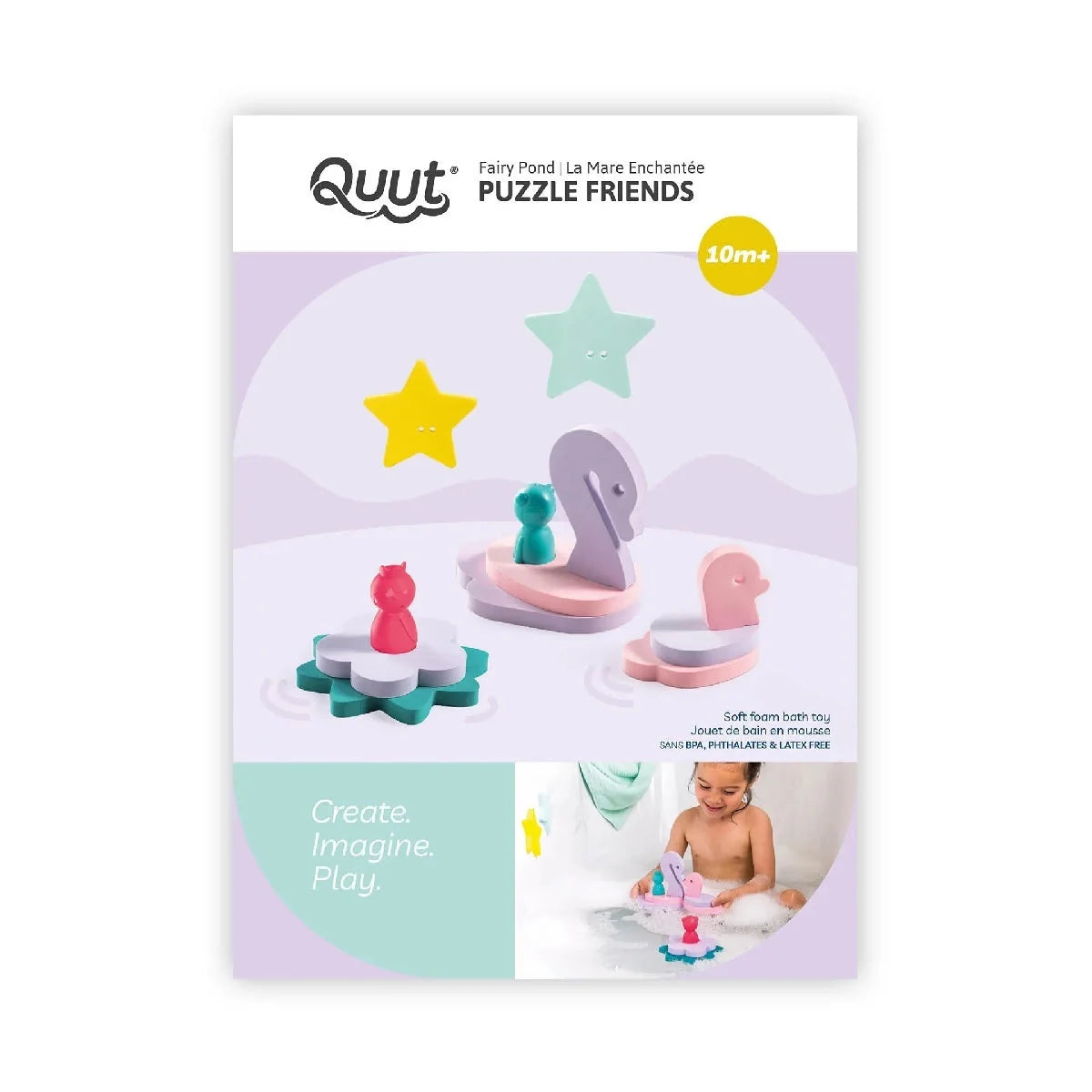 Puzzle Friends Fairy Pond Bath Toy