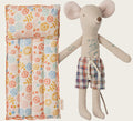 Maileg Beach Mouse with Air Mattress, Dad - Flower