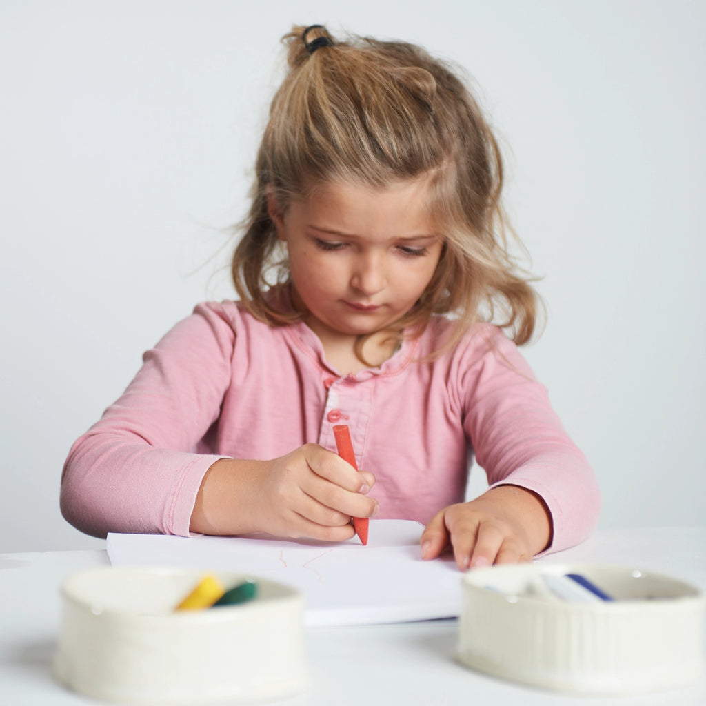 Triangle Beeswax Crayons - 8 Natural & Non-Toxic Colours